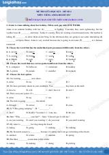 Đề thi giữa kì 2 Tiếng Anh 6 Right on! - Đề số 4